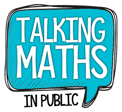 Talking Maths in Public logo